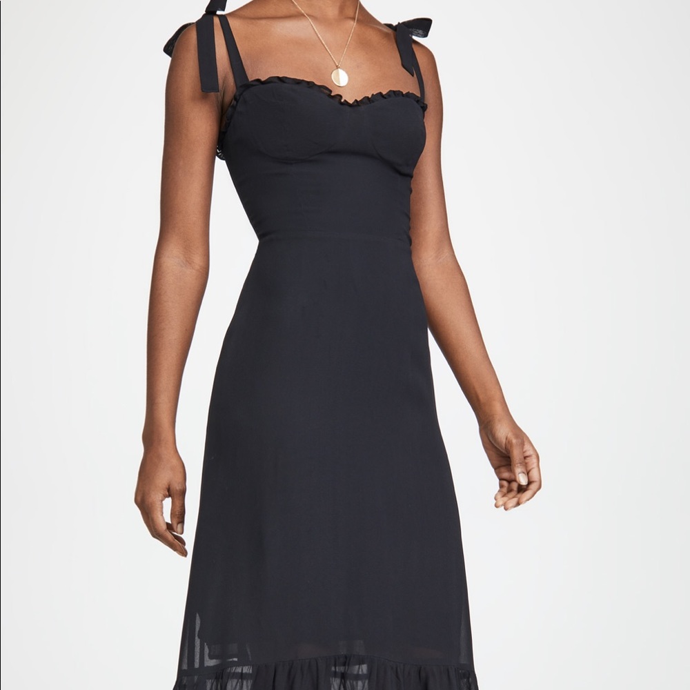 Reformation - Black Nikita Dress Size 6 with tags